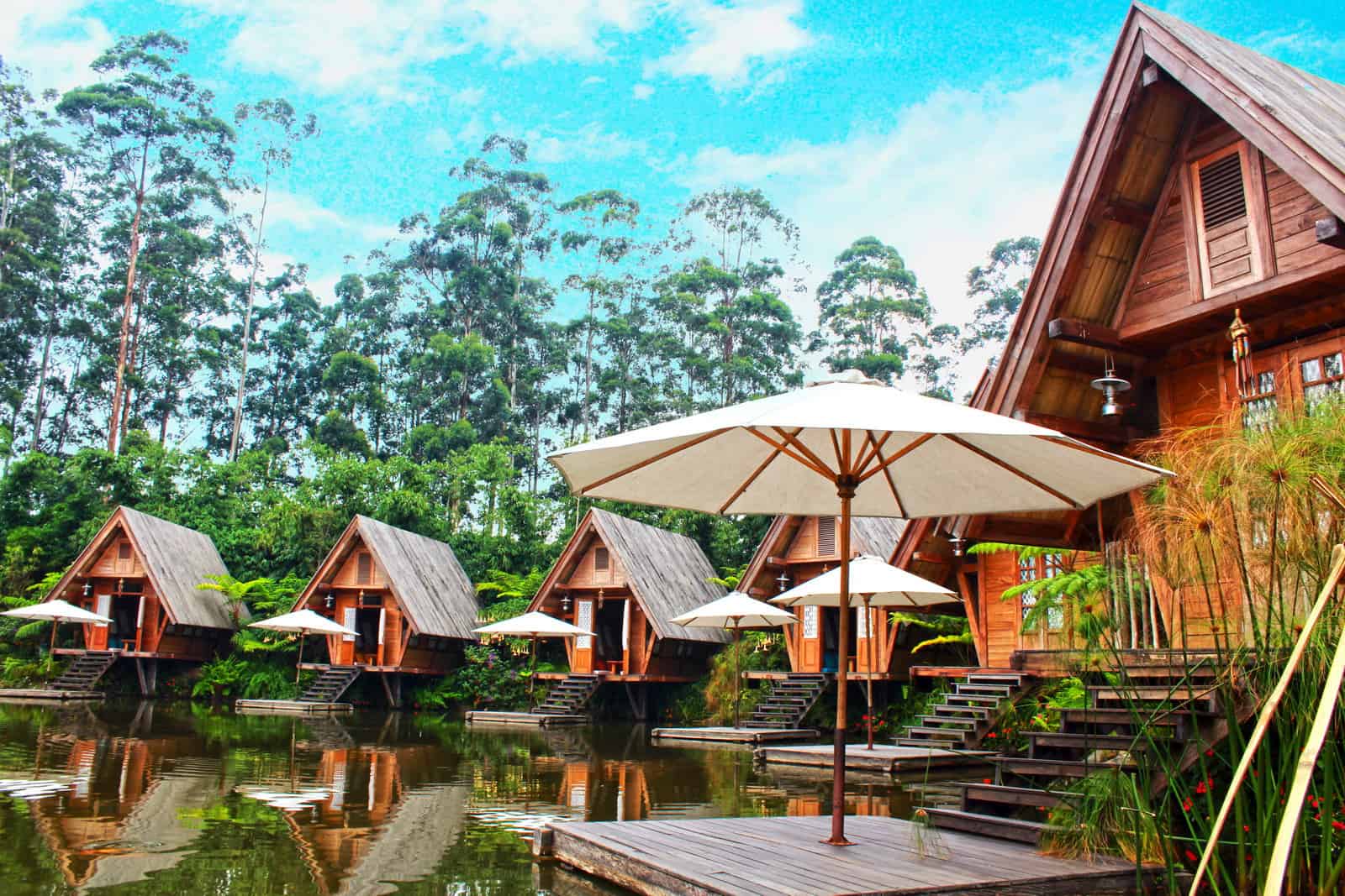 Wisata Alam Khas Sunda Di Dusun Bambu  Katalog Tempat 