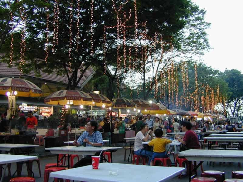 Lau Pa Sat, pasar hidangan terbaik di Singapura
