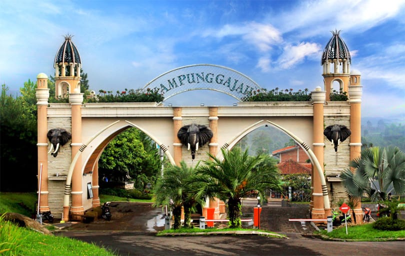 Wisata Keluarga di Kampung Gajah Bandung